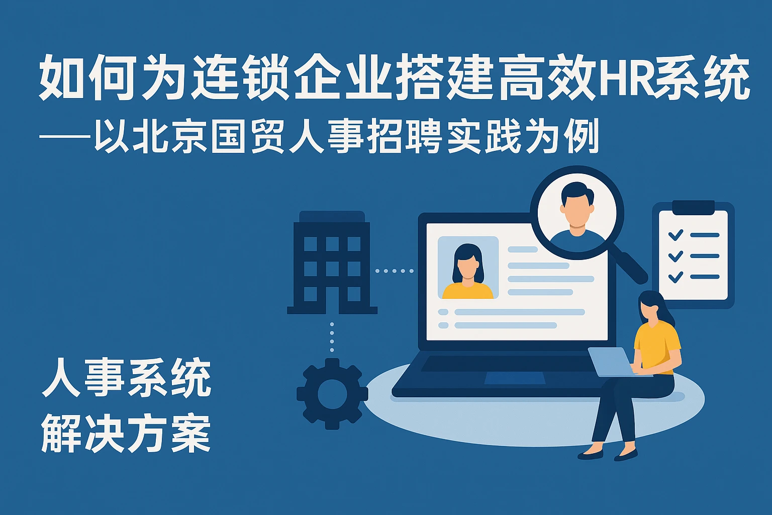 如何为连锁企业搭建高效 HR系统——以北京国贸人事招聘实践为例的人事系统解决方案