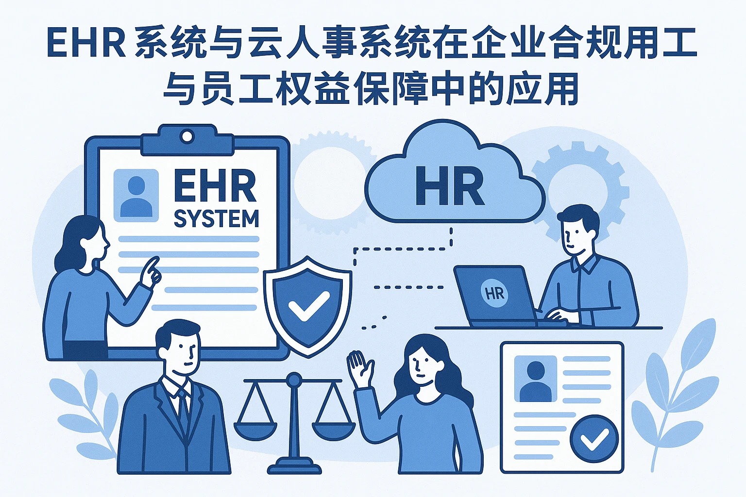EHR系统与云人事系统在企业合规用工与员工权益保障中的应用