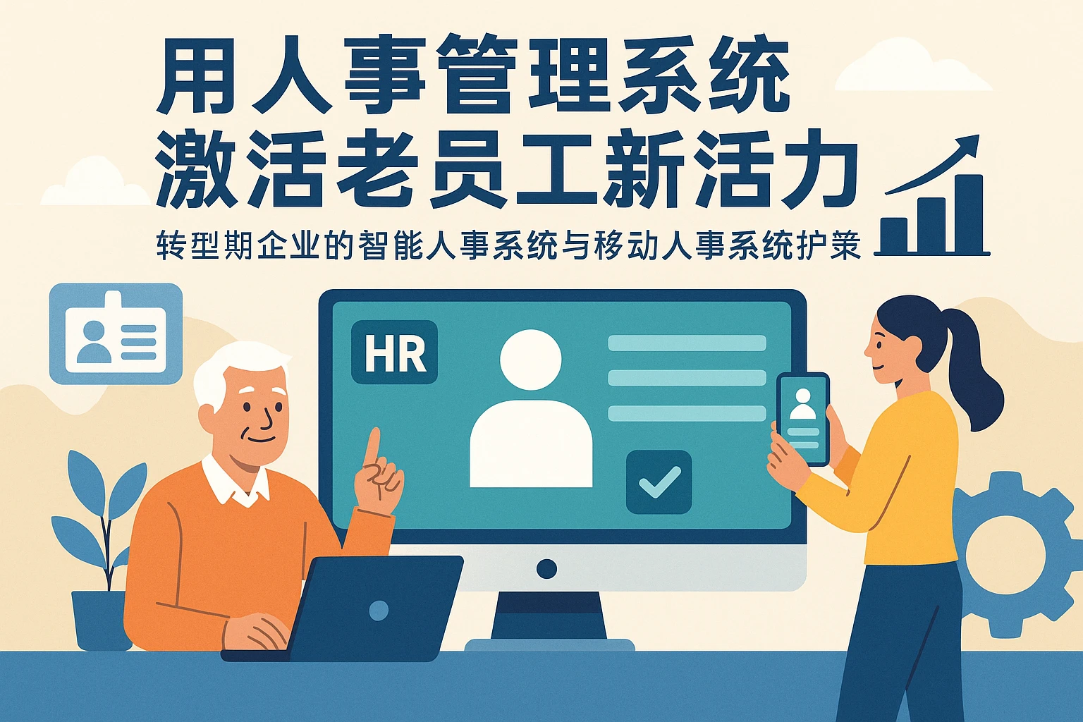 用人事管理系统激活老员工新活力——转型期企业的智能人事系统与移动人事系统维护策略