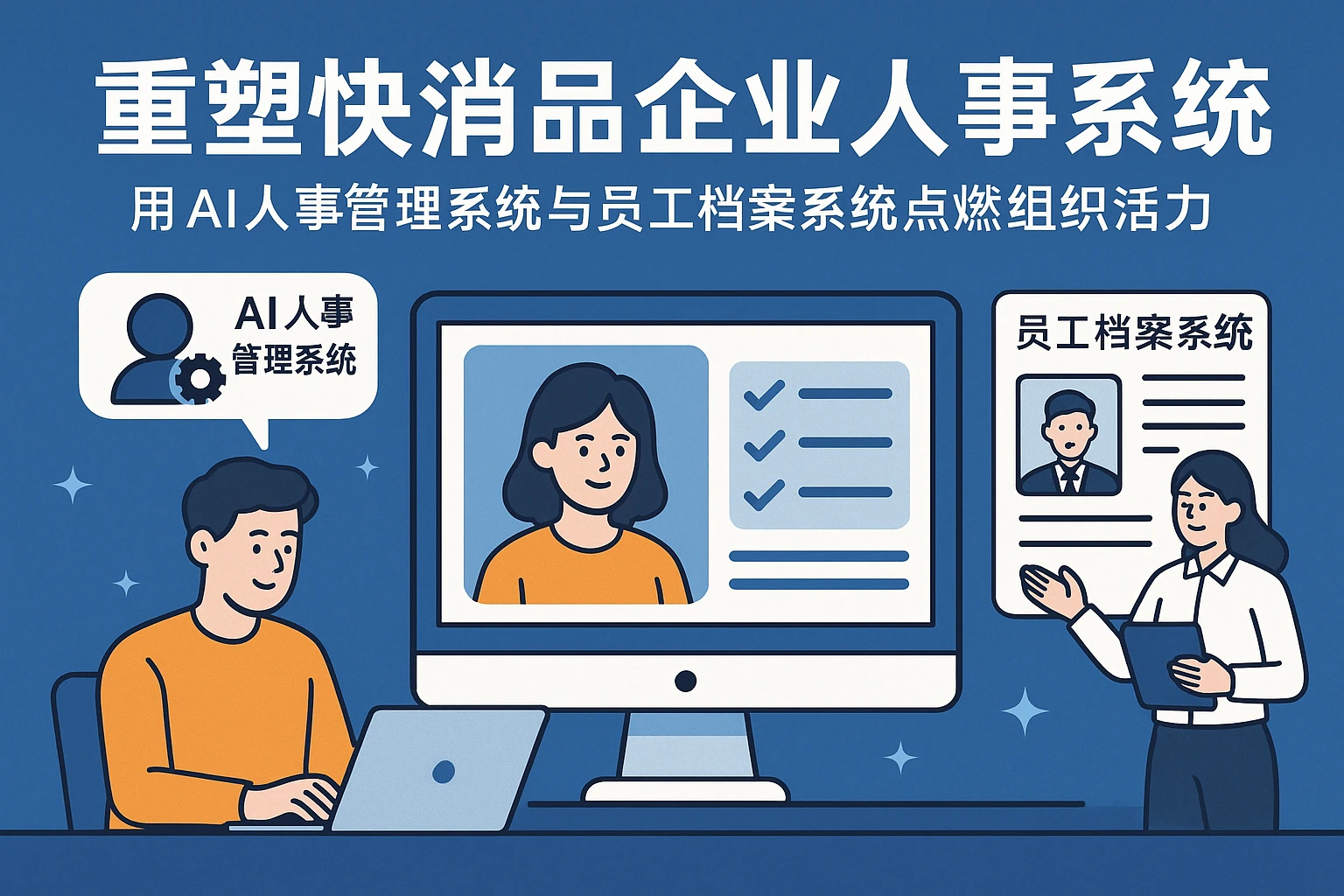 重塑快消品企业人事系统：用AI人事管理系统与员工档案系统点燃组织活力