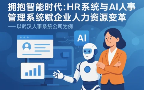 拥抱智能时代：HR系统与AI人事管理系统赋能企业人力资源变革——以武汉人事系统公司为例