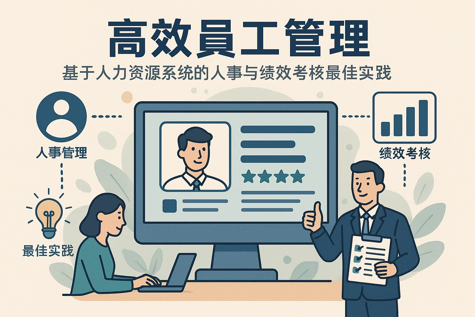 高效员工管理:基于人力资源系统的人事与绩效考核最佳实践