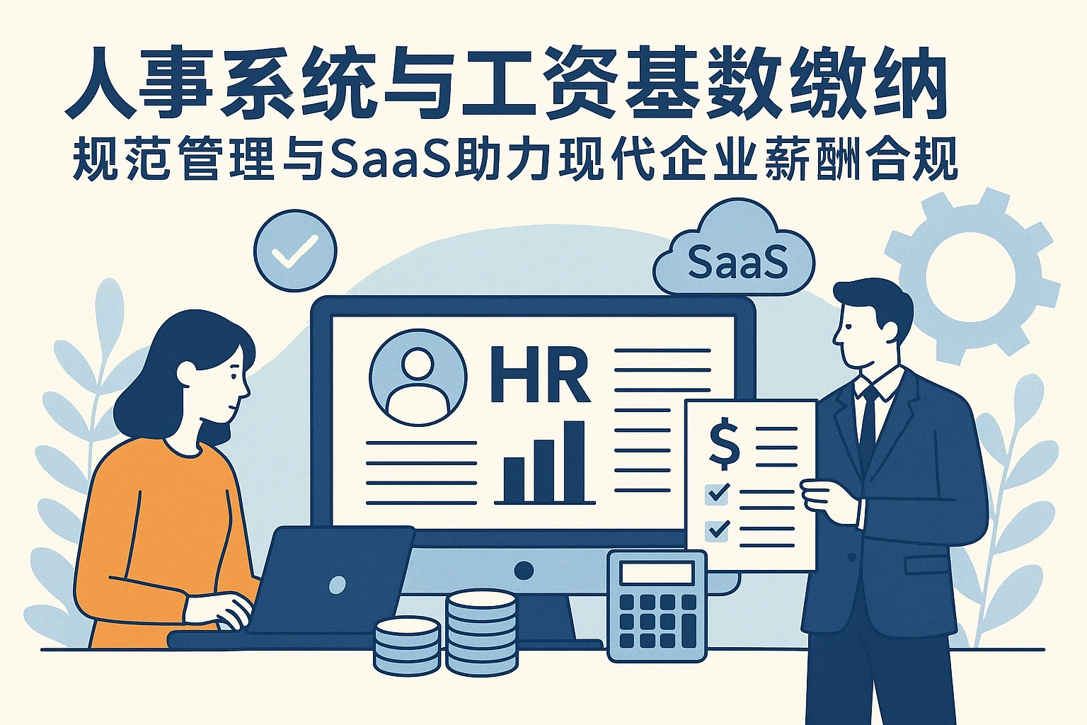人事系统与工资基数缴纳：规范管理与SaaS助力现代企业薪酬合规