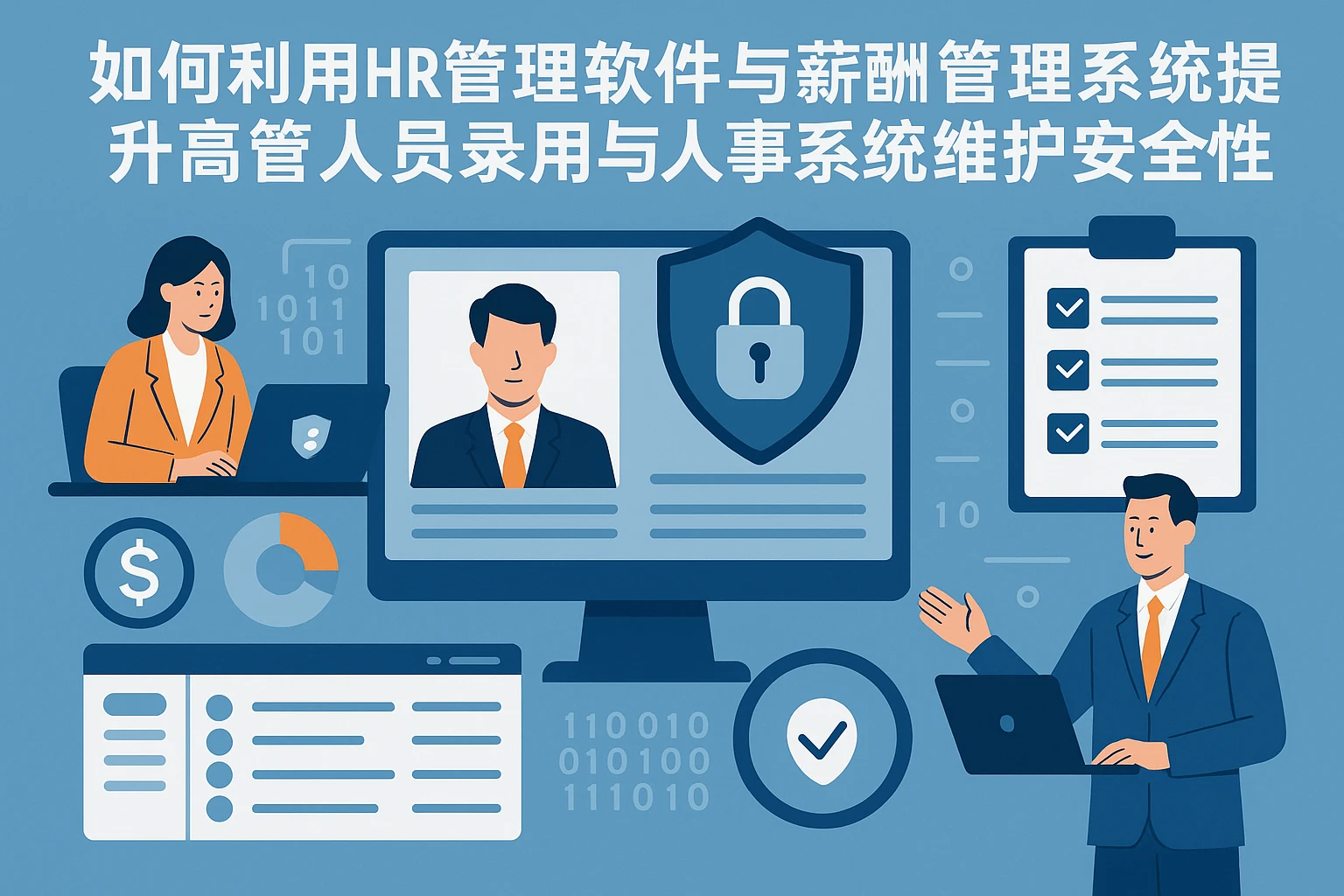 如何利用HR管理软件与薪酬管理系统提升高管人员录用与人事系统维护的安全性