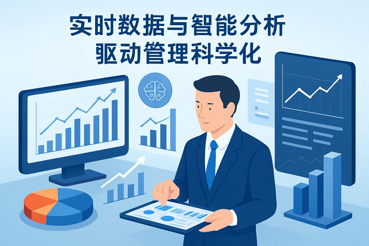 实时数据与智能分析，驱动管理科学化