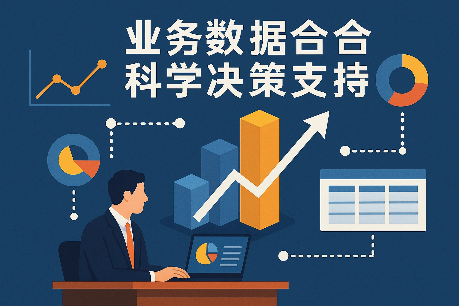 业务数据整合，科学决策支持