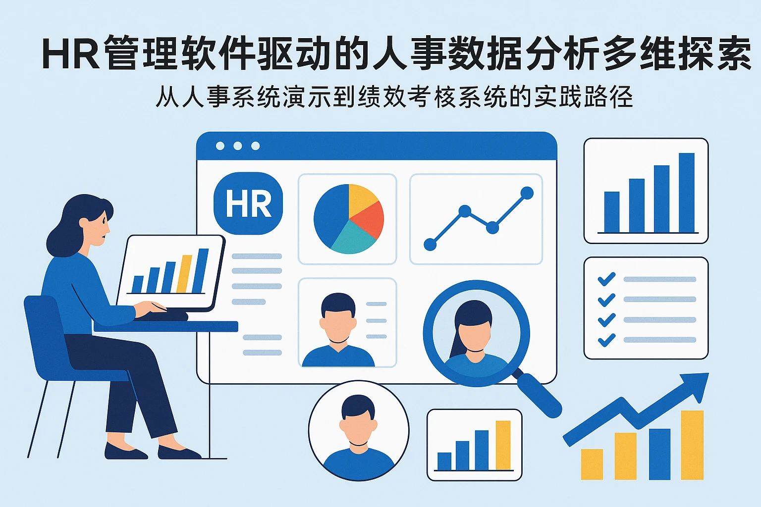 HR管理软件驱动的人事数据分析多维探索 —— 从人事系统演示到绩效考核系统的实践路径