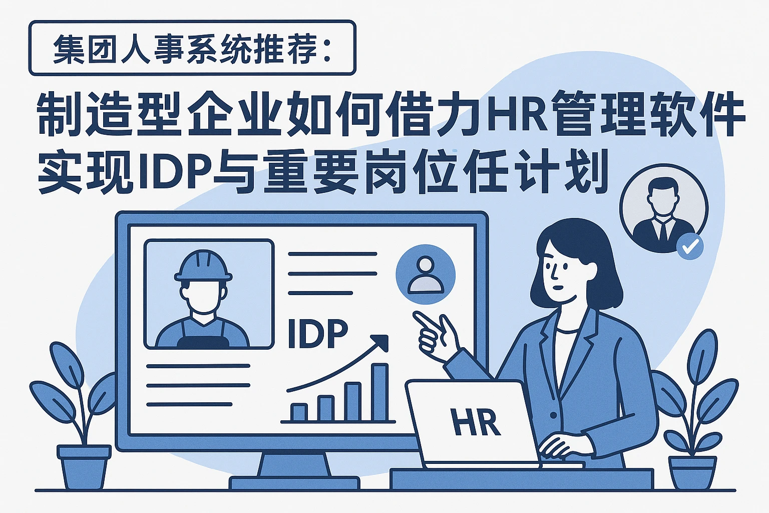 集团人事系统推荐：制造型企业如何借力HR管理软件实现IDP与重要岗位继任计划