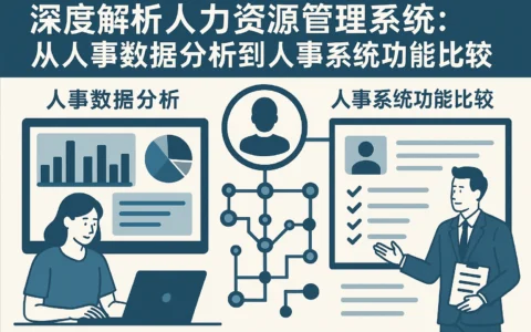 深度解析人力资源管理系统：从人事数据分析到人事系统功能比较