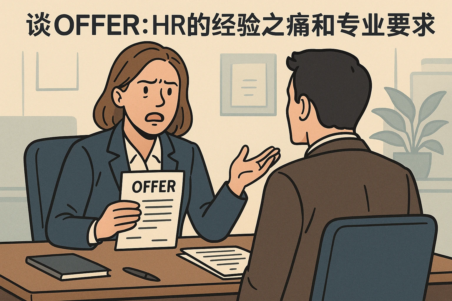 谈offer：HR的经验之痛和专业要求