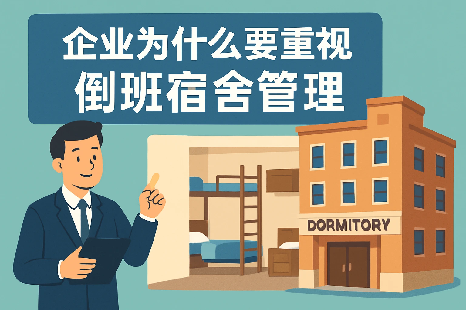 企业为什么要重视倒班宿舍管理