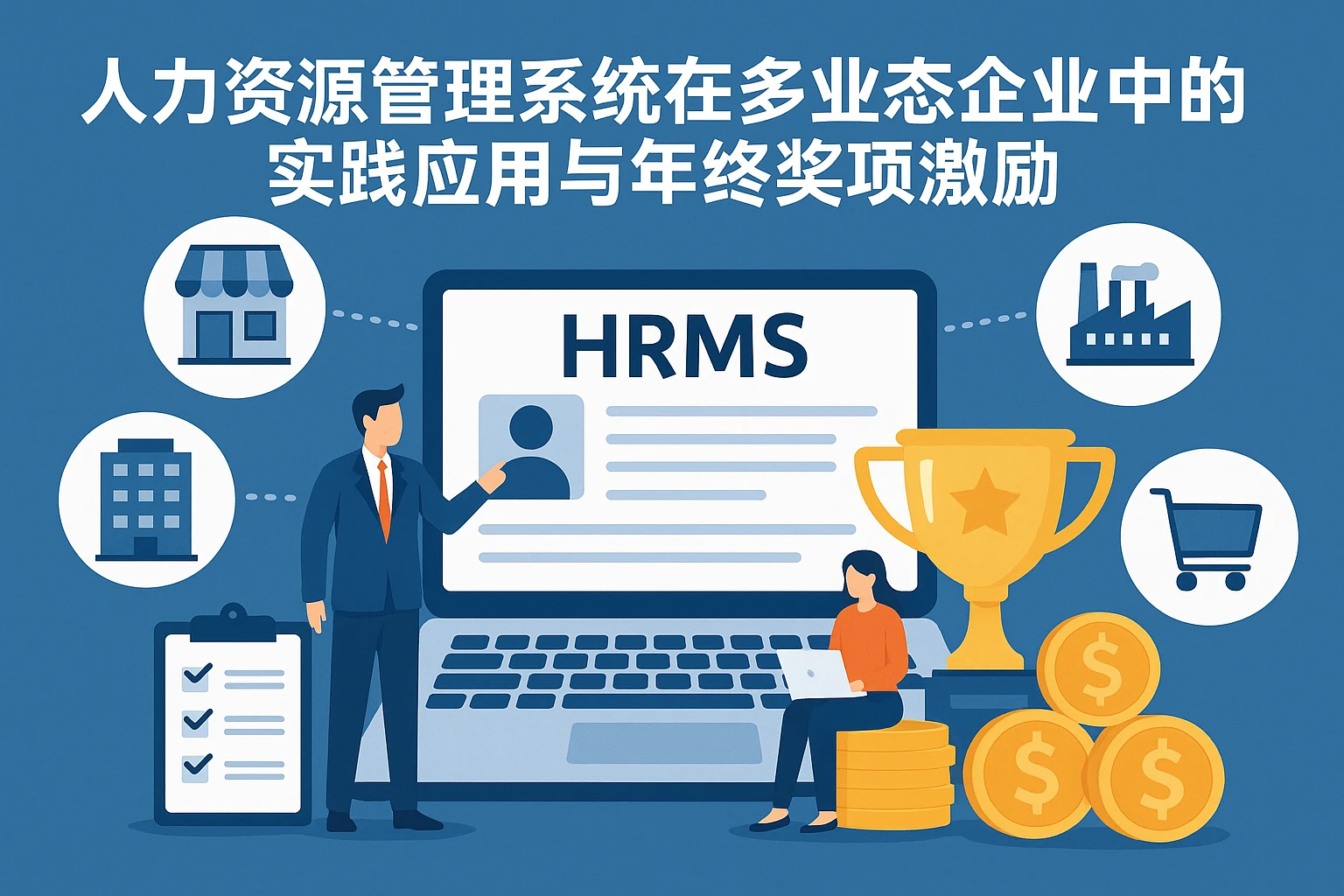 人力资源管理系统在多业态企业中的实践应用与年终奖项激励