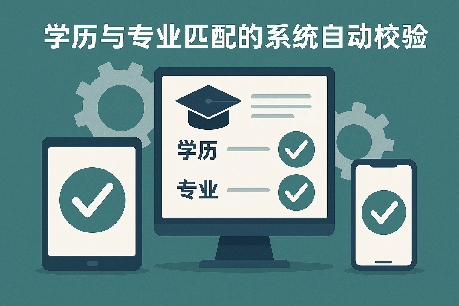 学历与专业匹配的系统自动校验