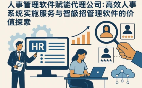 人事管理软件赋能代理公司：高效人事系统实施服务与智能招聘管理软件的价值探索