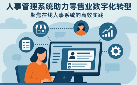 人事管理系统助力零售业数字化转型：聚焦在线人事系统的高效实践