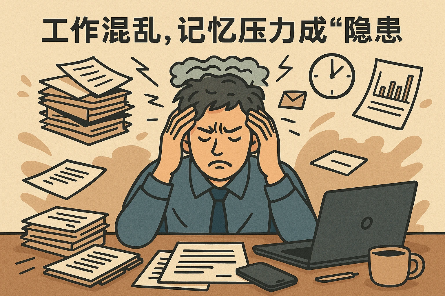 工作混乱，记忆压力成“隐患”