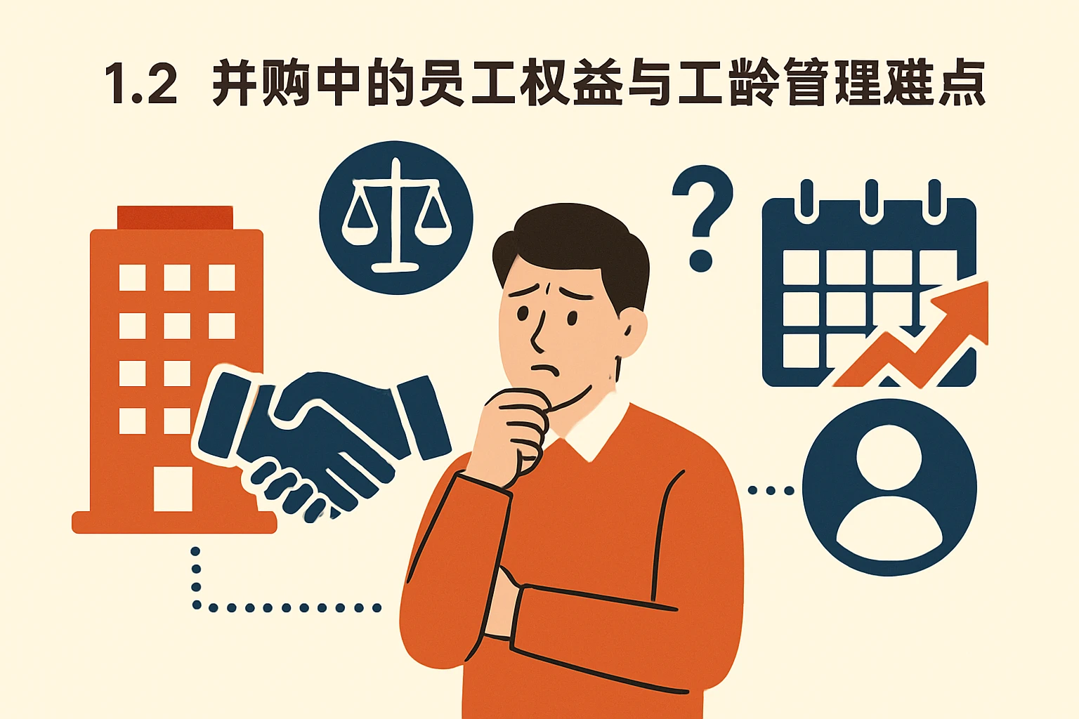 1.2 并购中的员工权益与工龄管理难点