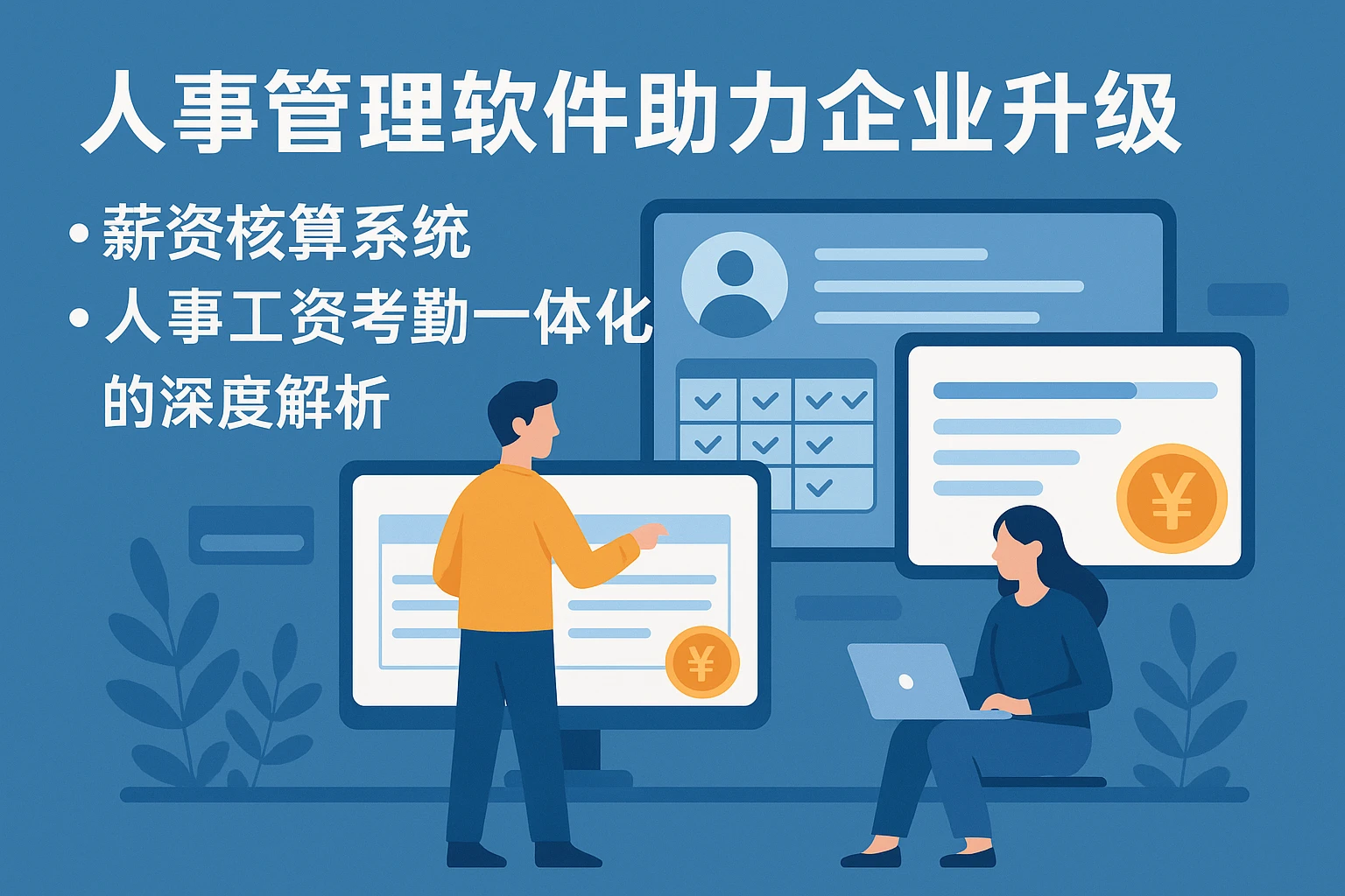 人事管理软件助力企业升级——薪资核算系统与人事工资考勤一体化系统的深度解析