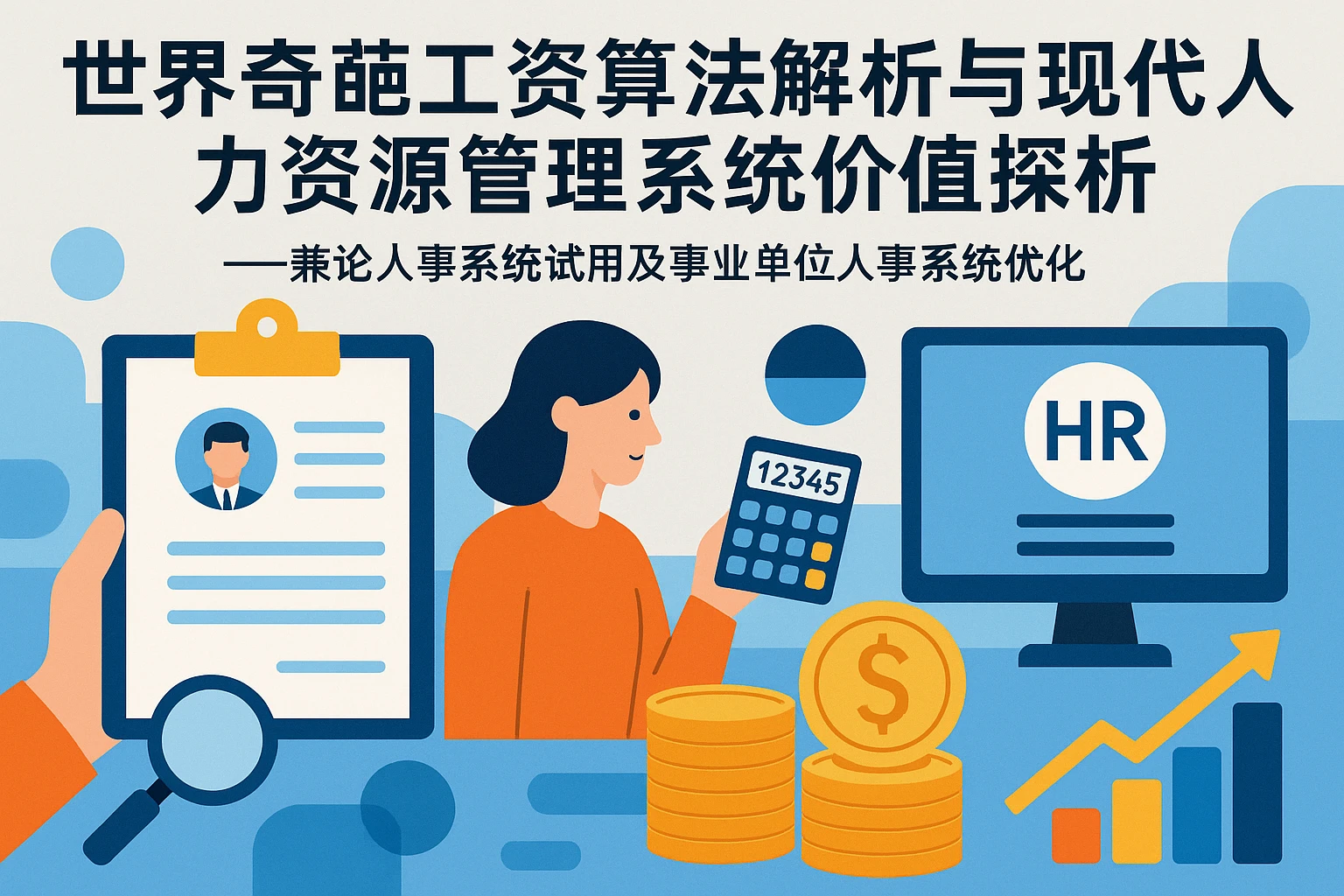 世界奇葩工资算法解析与现代人力资源管理系统价值探析——兼论人事系统试用及事业单位人事系统优化