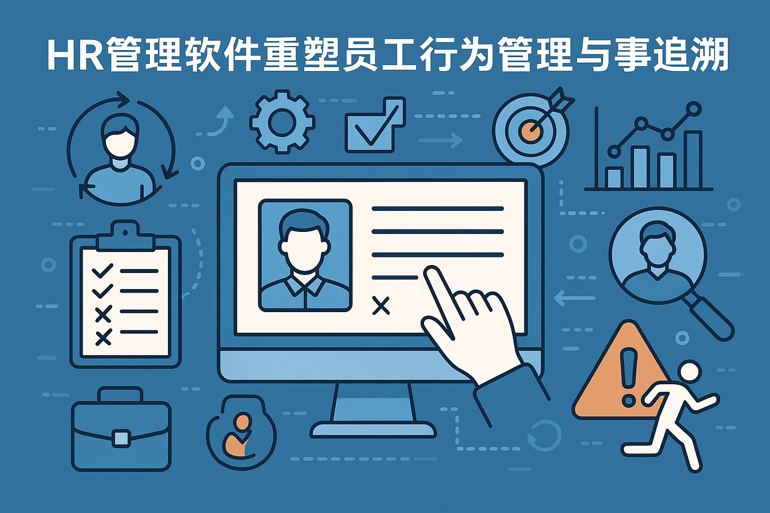 HR管理软件重塑员工行为管理与事后追溯