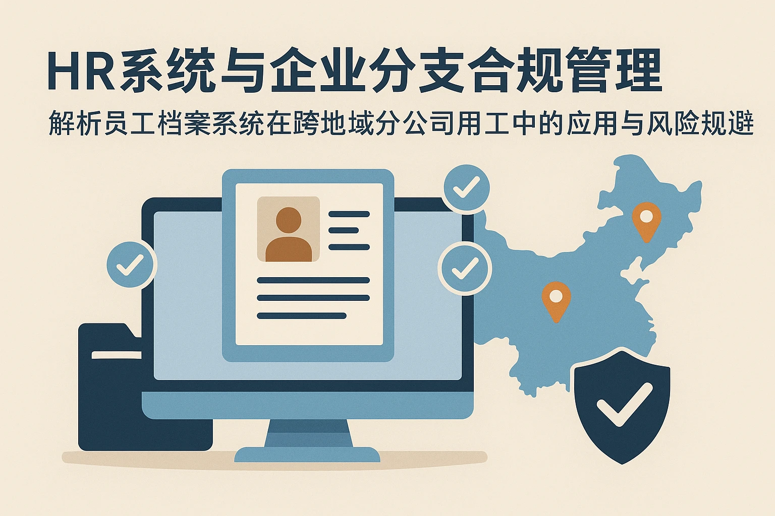 HR系统与企业分支合规管理——解析员工档案系统在跨地域分公司用工中的应用与风险规避