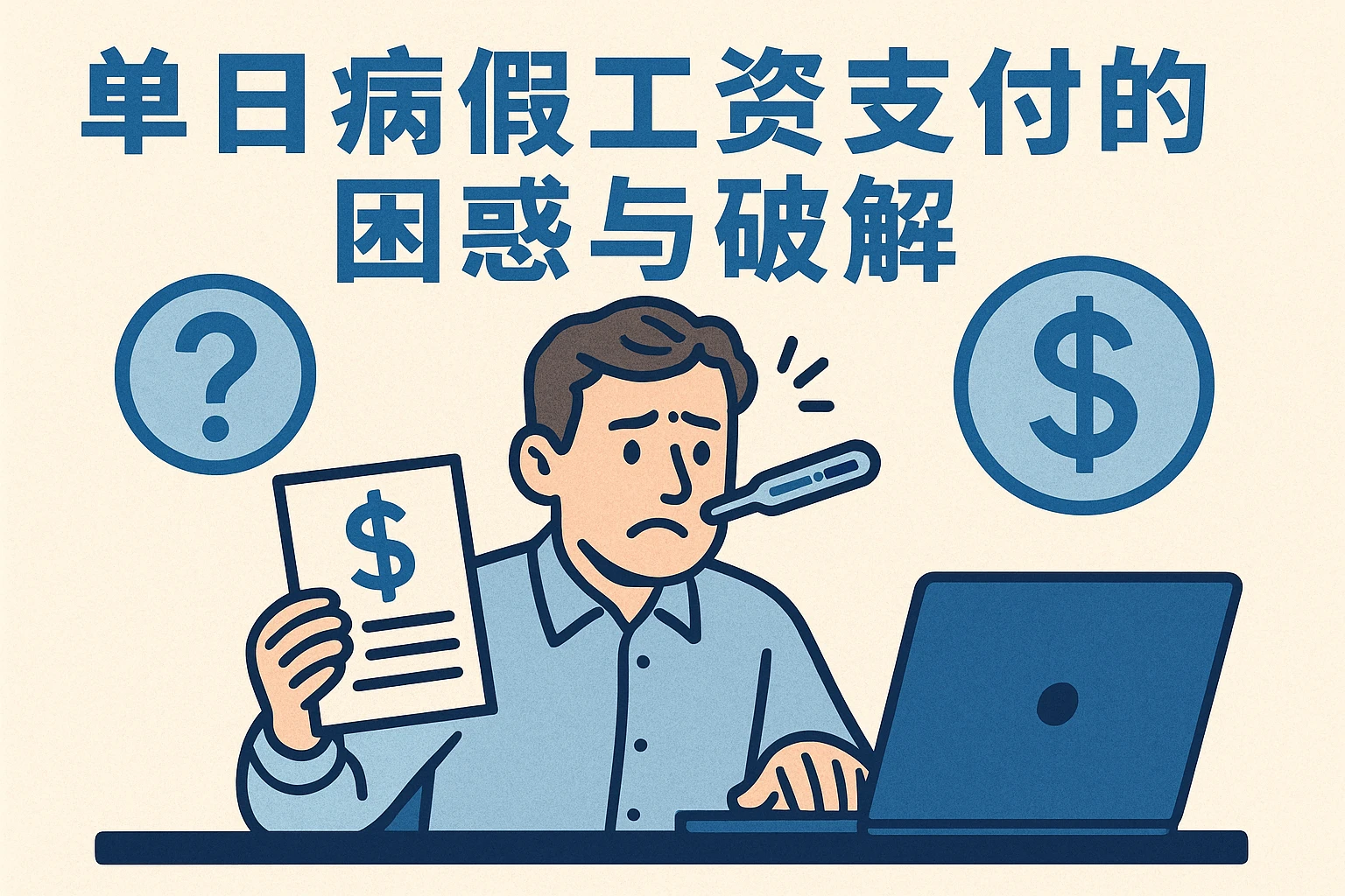 单日病假工资支付的困惑与破解