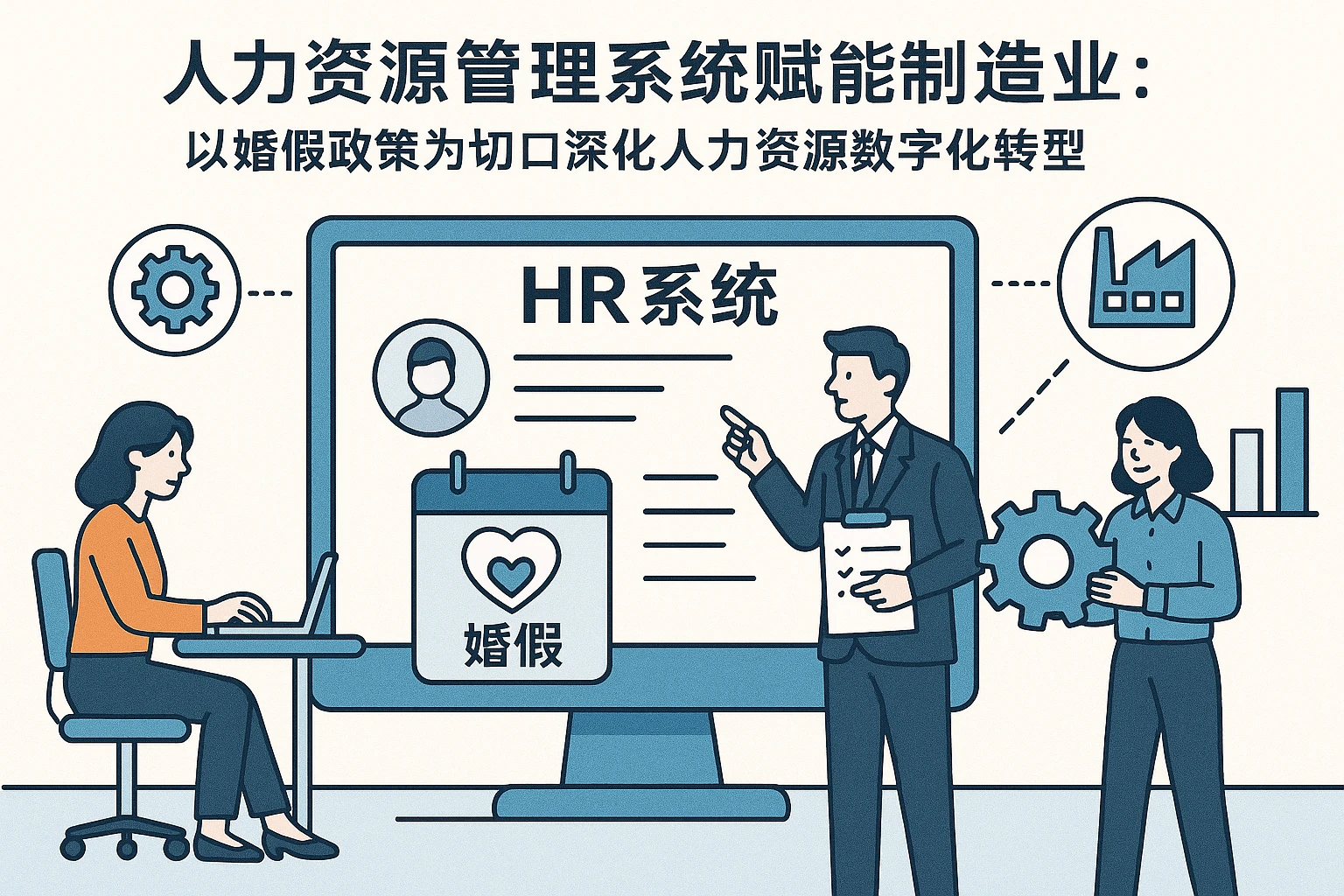 人力资源管理系统赋能制造业：以婚假政策为切口深化人力资源数字化转型