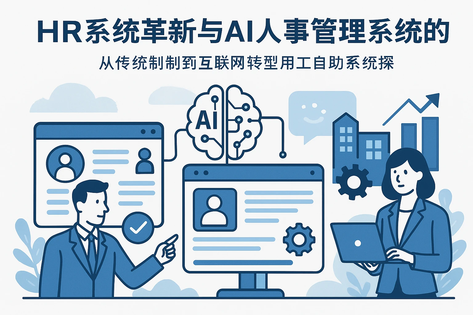 HR系统革新与AI人事管理系统的应用——从传统制造到互联网转型的员工自助系统探索