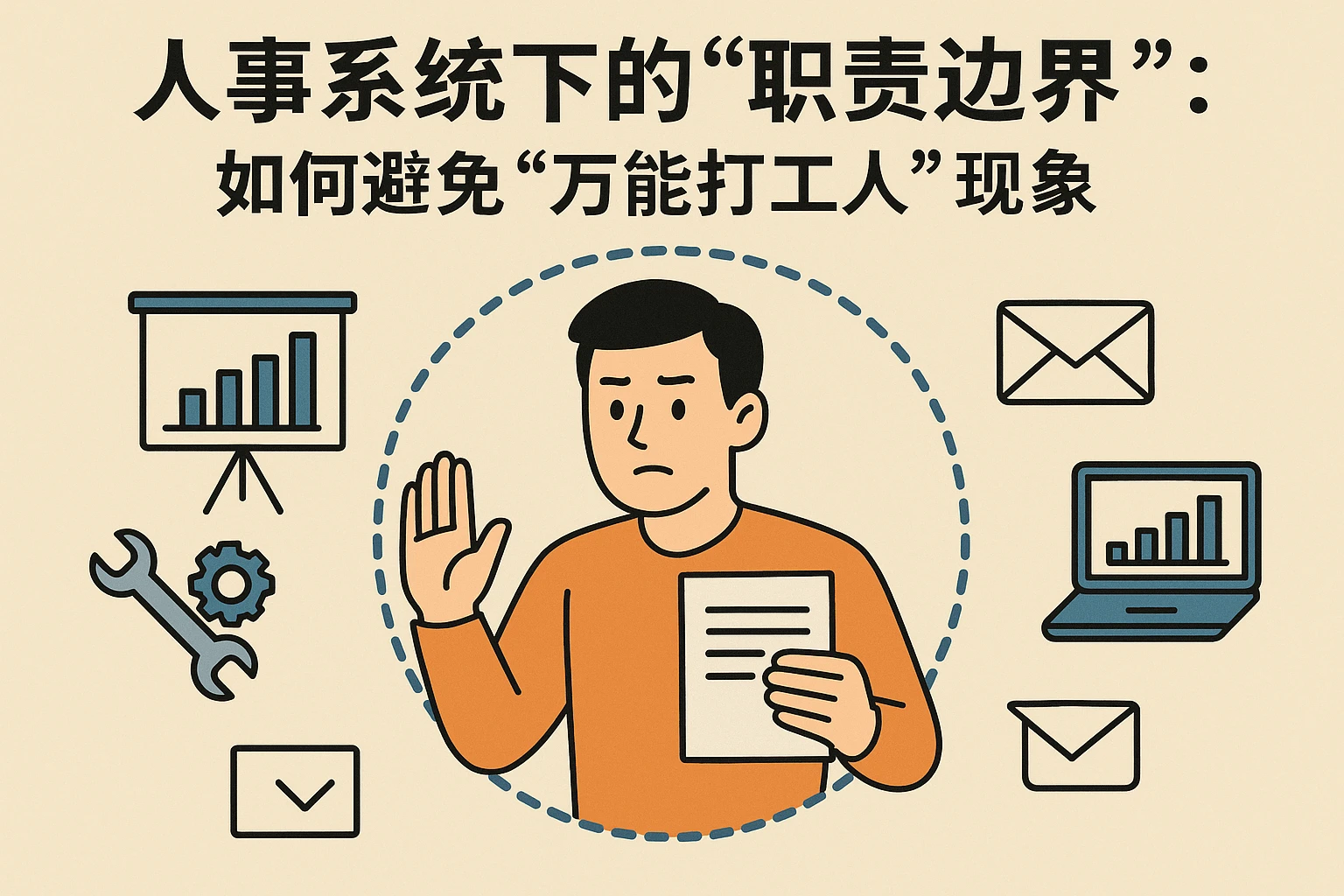 2. 人事系统下的“职责边界”：如何避免“万能打工人”现象