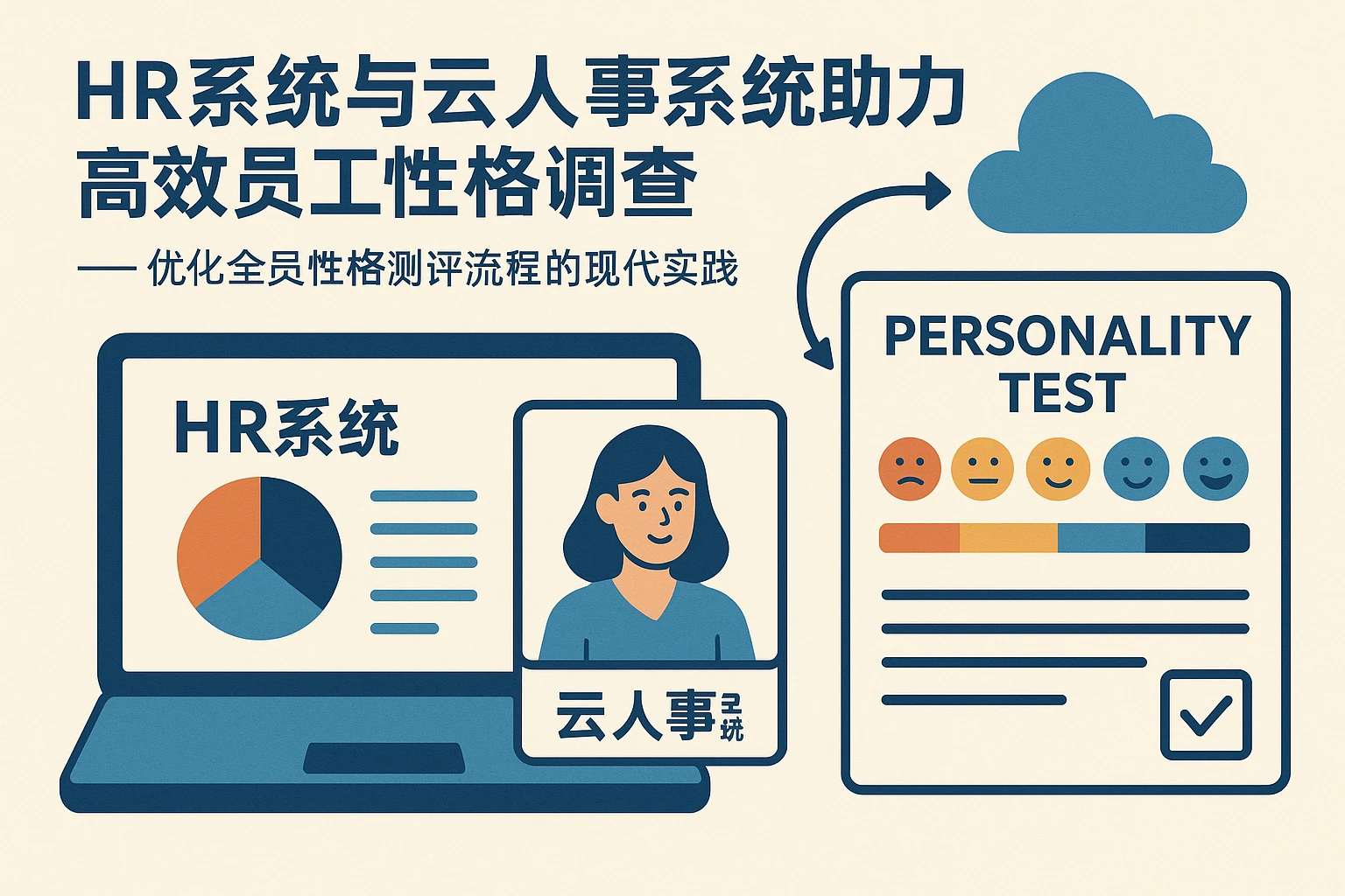 HR系统与云人事系统助力高效员工性格调查 —— 优化全员性格测评流程的现代实践