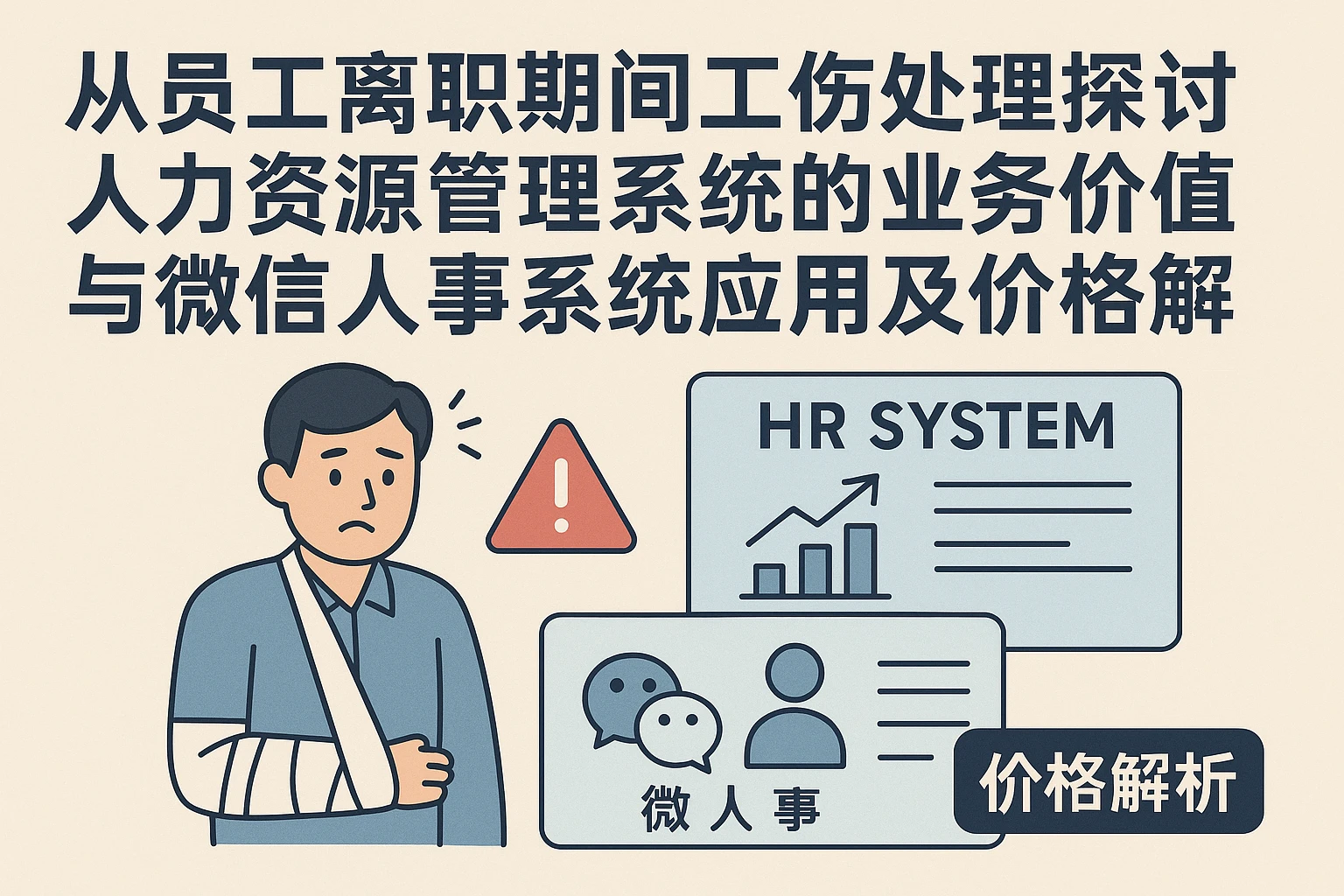 从员工离职期间工伤处理探讨人力资源管理系统的业务价值与微信人事系统应用及价格解析