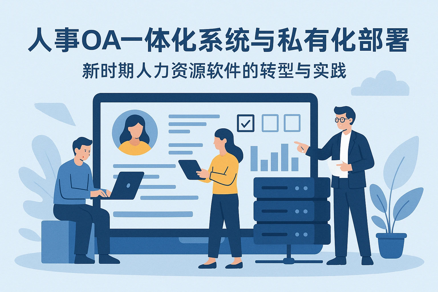 人事OA一体化系统与私有化部署：新时期人力资源软件的转型与实践