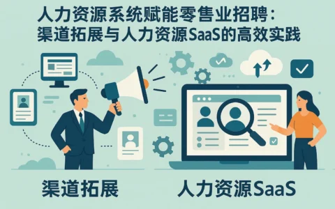 人力资源系统赋能零售业招聘：渠道拓展与人力资源SaaS的高效实践