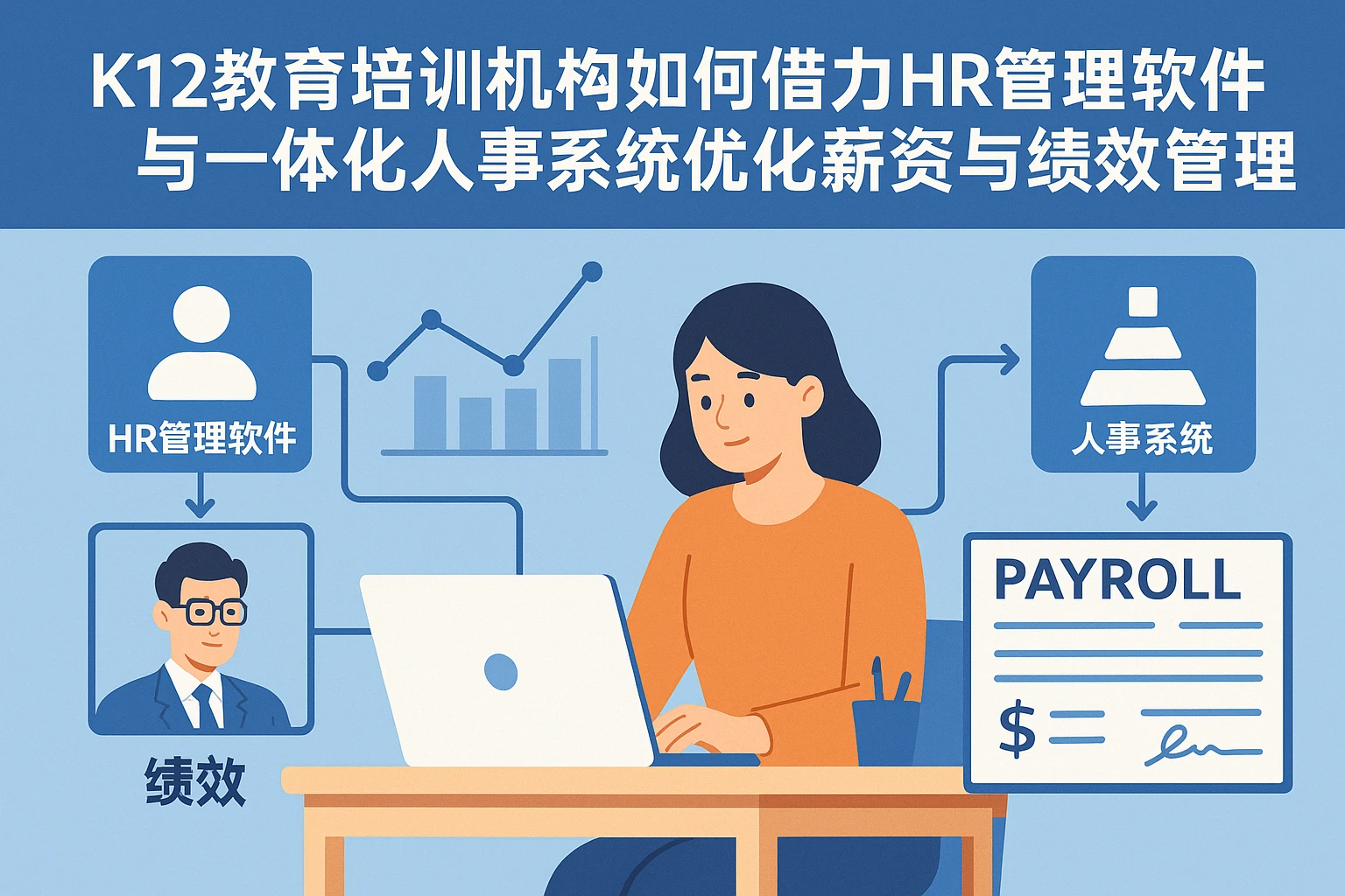 K12教育培训机构如何借力HR管理软件与一体化人事系统优化薪资与绩效管理