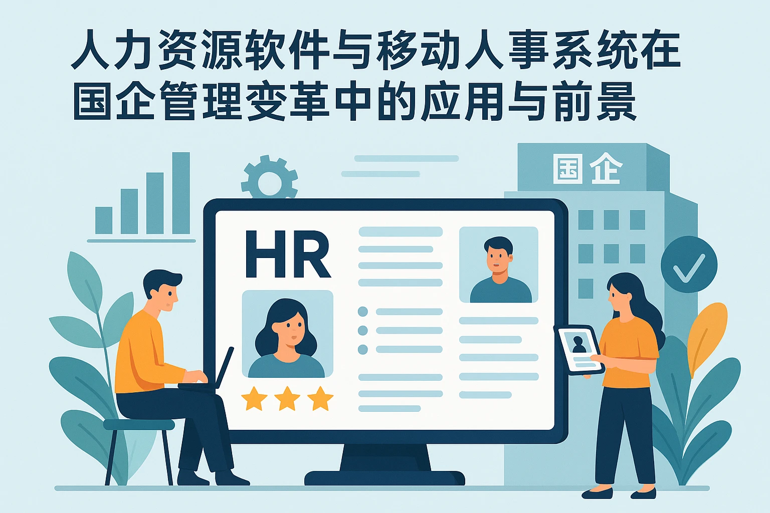人力资源软件与移动人事系统在国企管理变革中的应用与前景