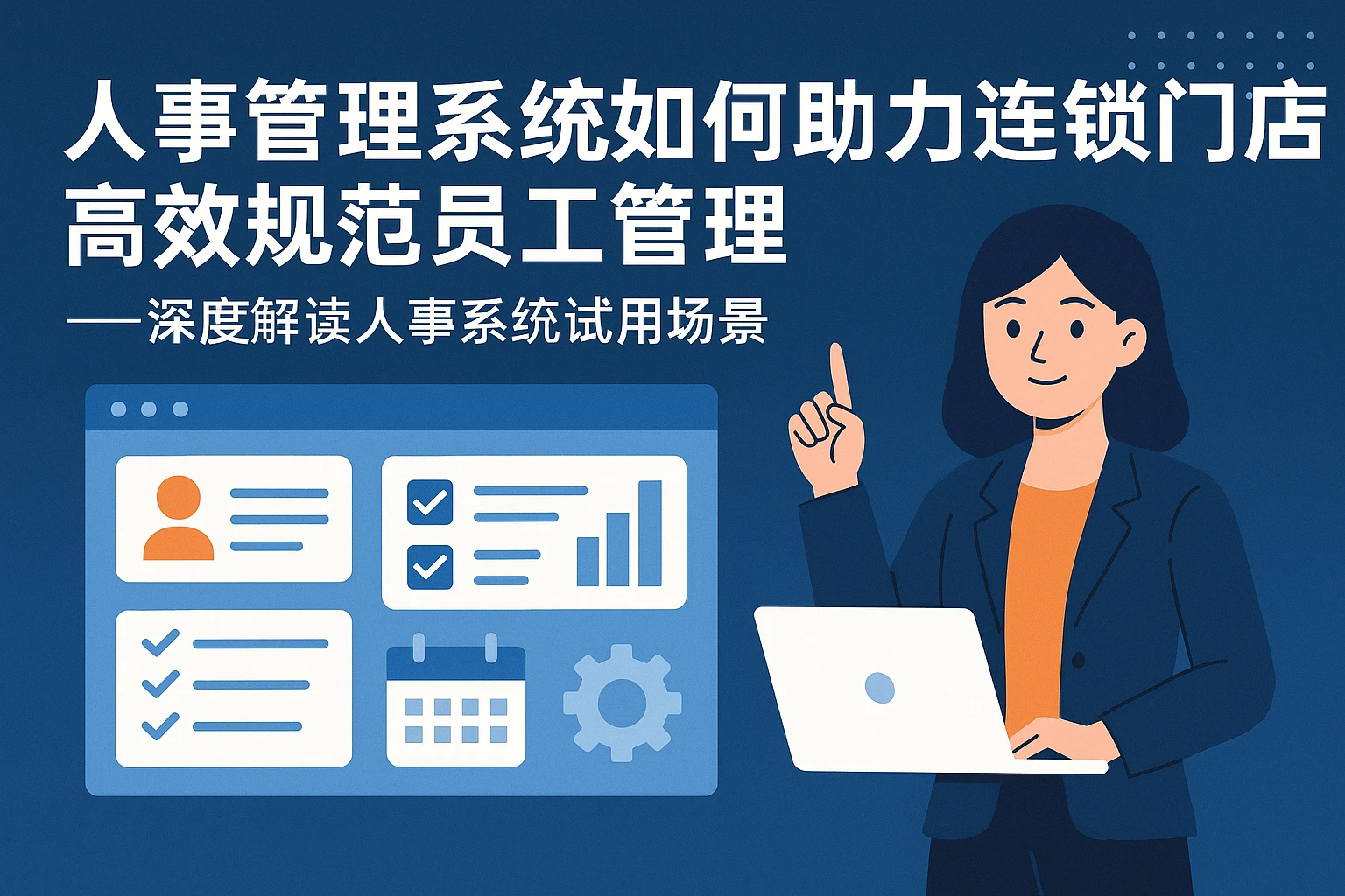 人事管理系统如何助力连锁门店高效规范员工管理——深度解读人事系统试用场景