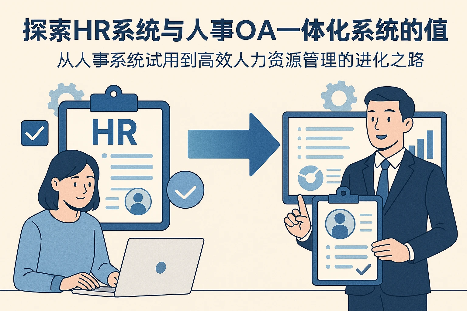 探索HR系统与人事OA一体化系统的价值——从人事系统试用到高效人力资源管理的进化之路