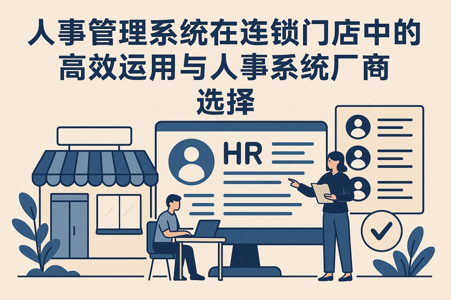人事管理系统在连锁门店中的高效运用与人事系统厂商选择