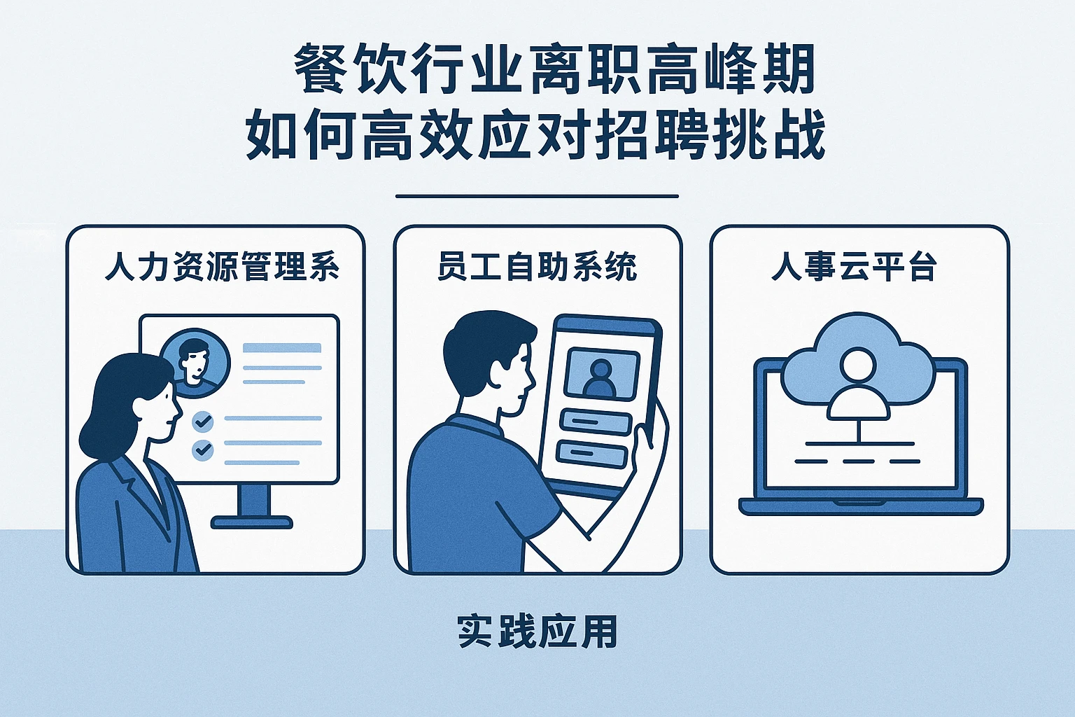 餐饮行业离职高峰期如何高效应对招聘挑战——人力资源管理系统、员工自助系统与人事云平台的实践应用