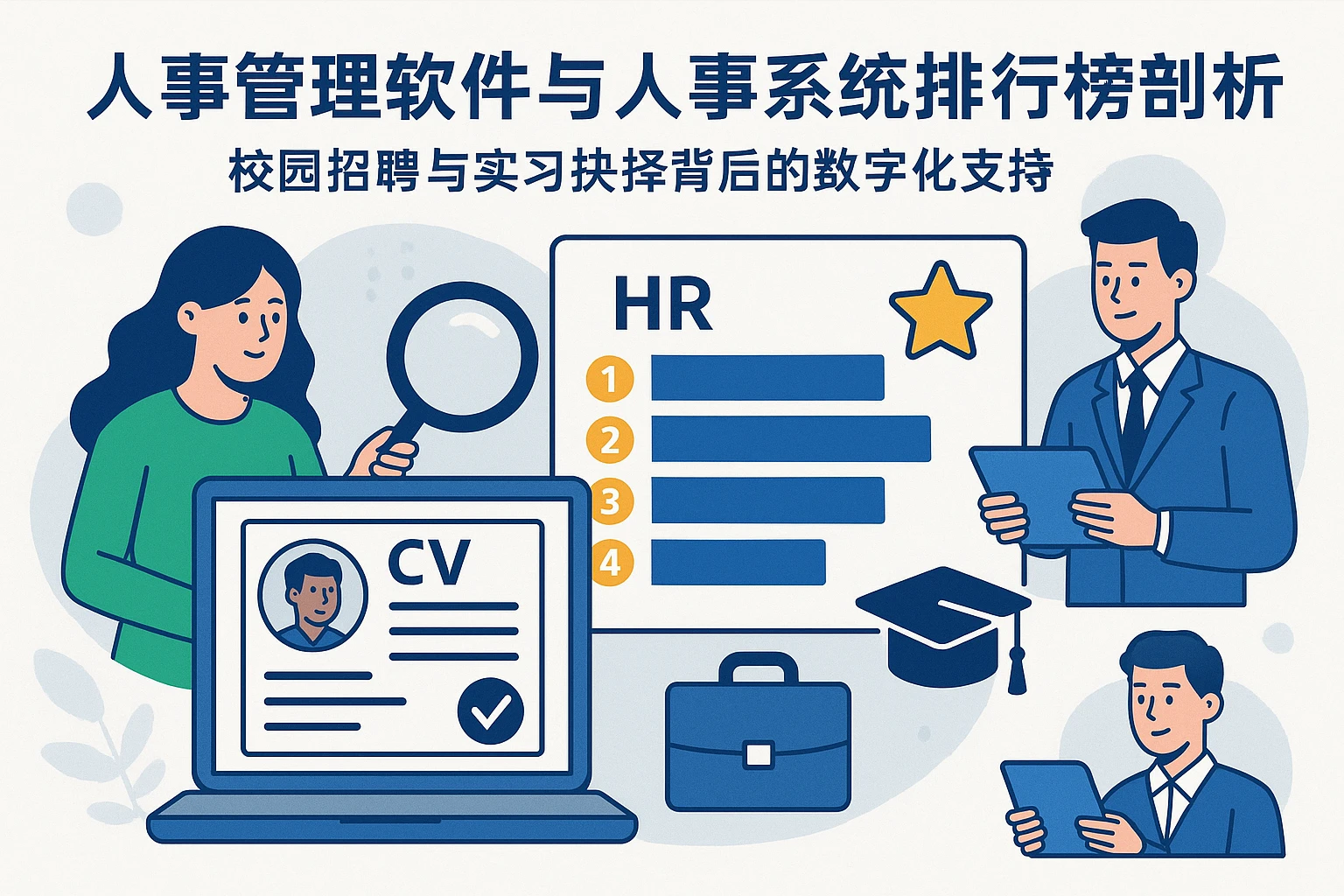 人事管理软件与人事系统排行榜剖析——校园招聘与实习抉择背后的数字化支持