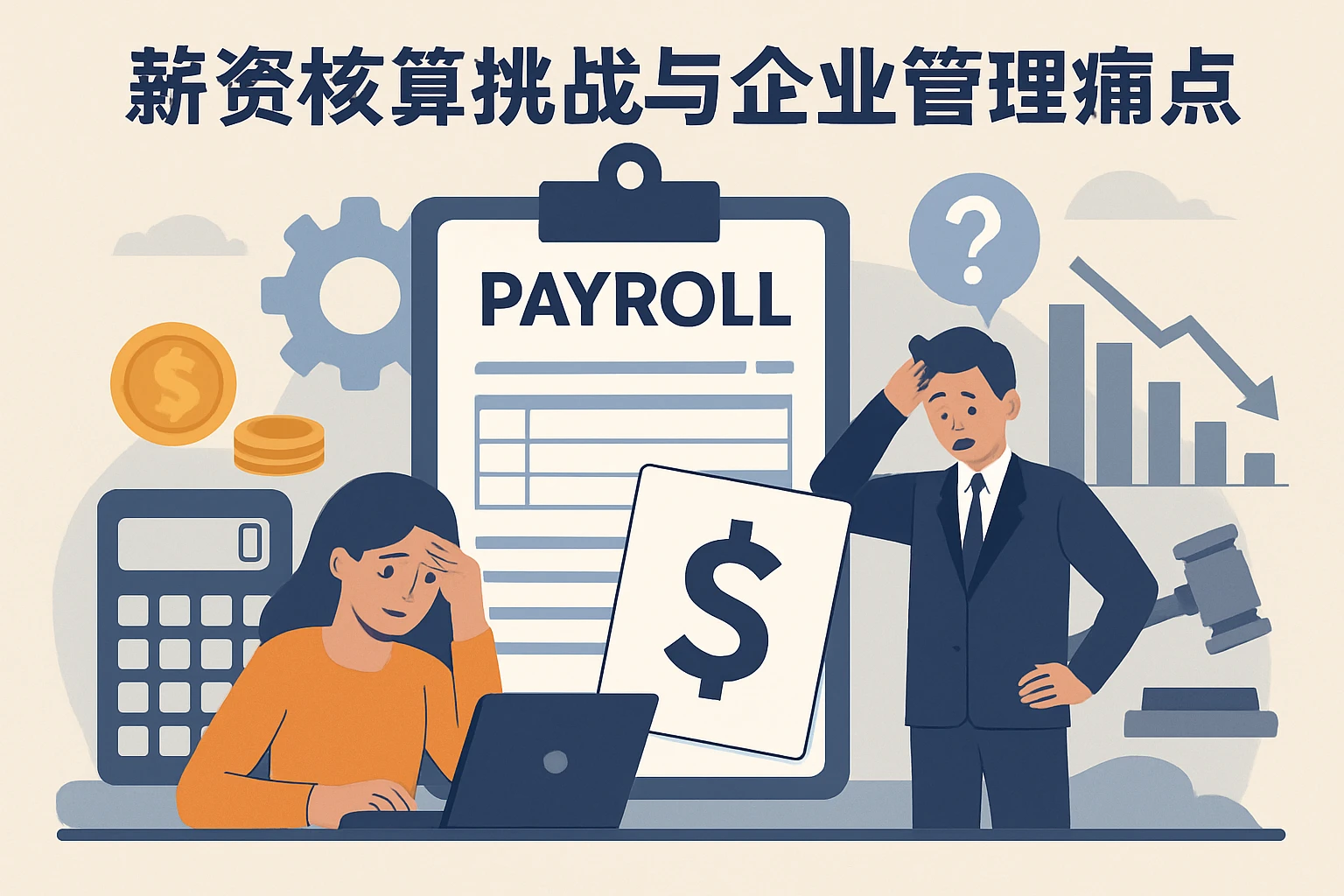 薪资核算挑战与企业管理痛点