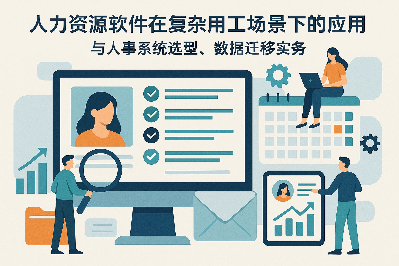 人力资源软件在复杂用工场景下的应用与人事系统选型、数据迁移实务