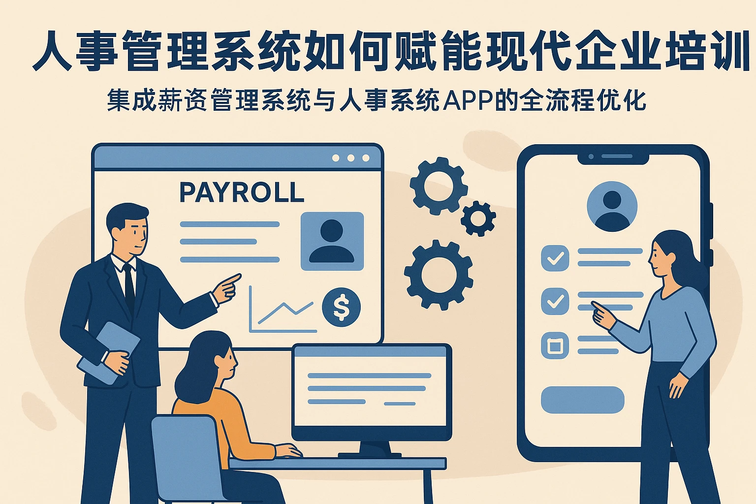 人事管理系统如何赋能现代企业培训——集成薪资管理系统与人事系统APP的全流程优化