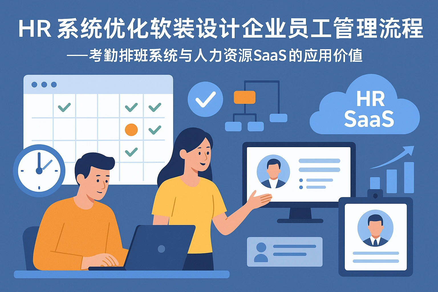 HR系统优化软装设计企业员工管理流程——考勤排班系统与人力资源SaaS的应用价值