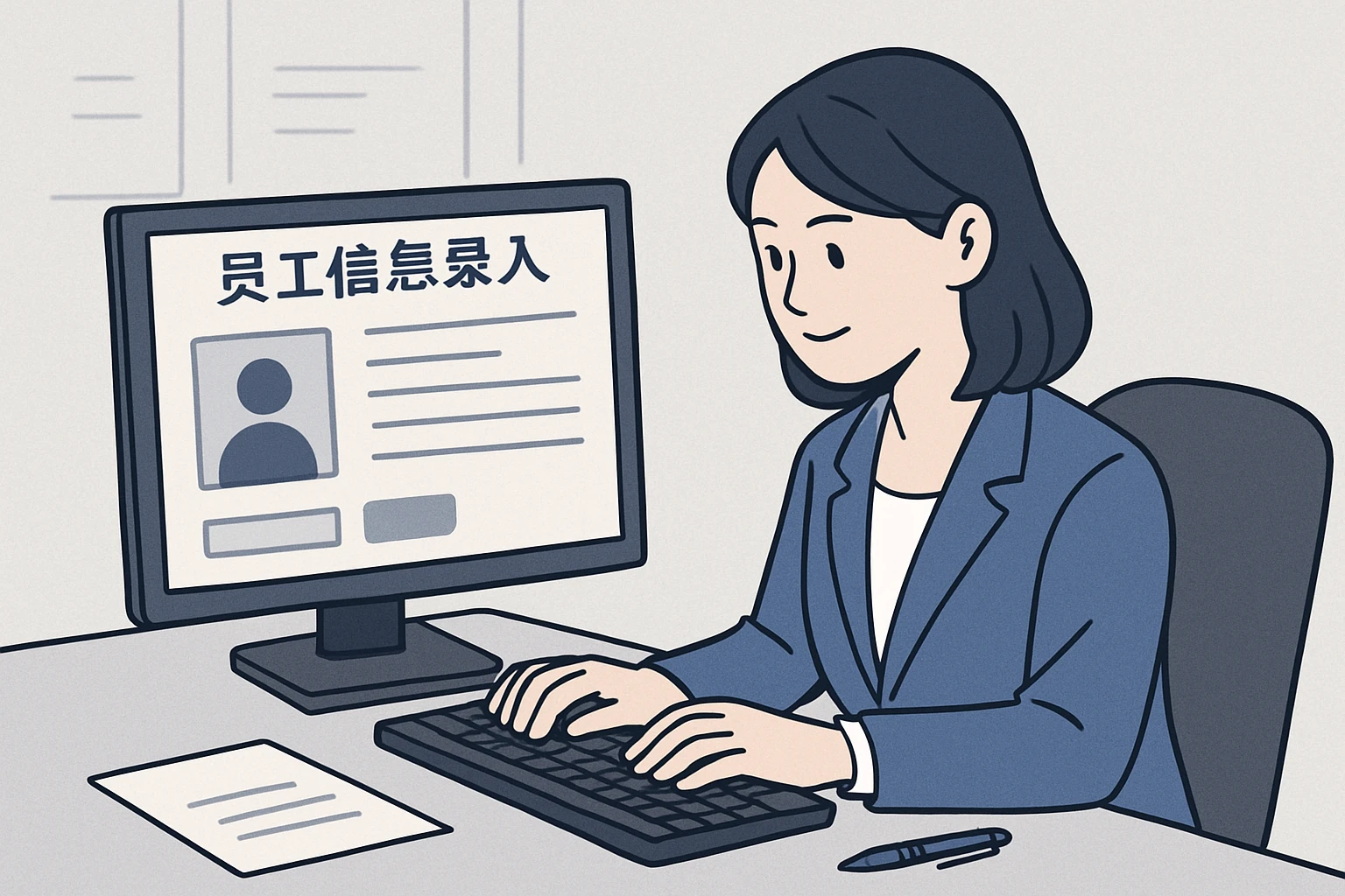 员工信息录入