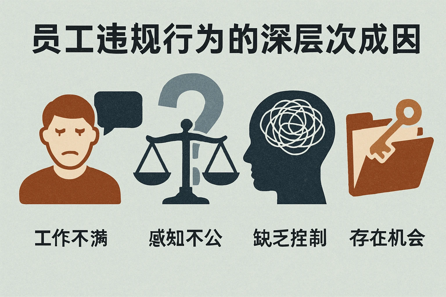 员工违规行为的深层次成因