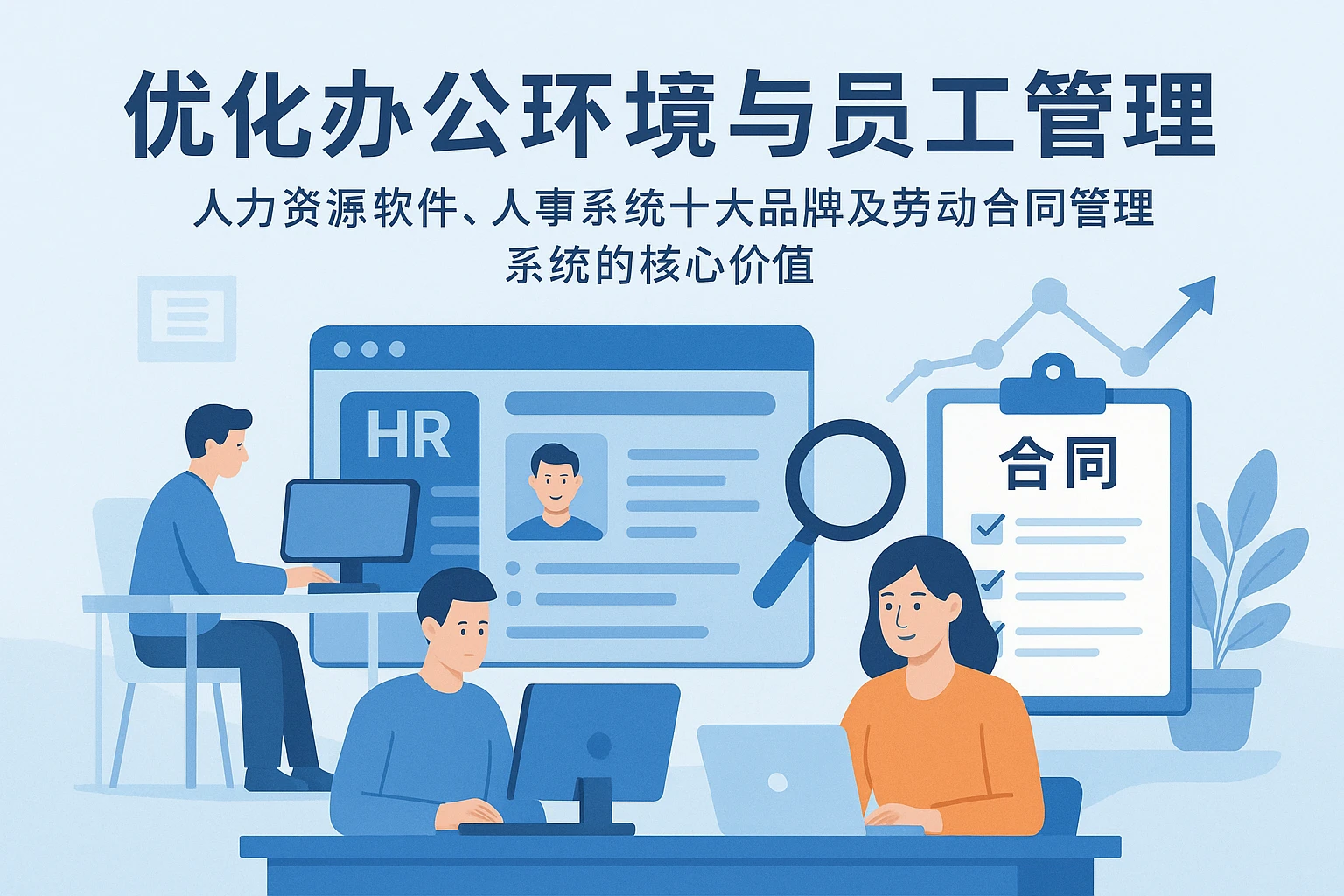 优化办公环境与员工管理 —— 人力资源软件、人事系统十大品牌及劳动合同管理系统的核心价值