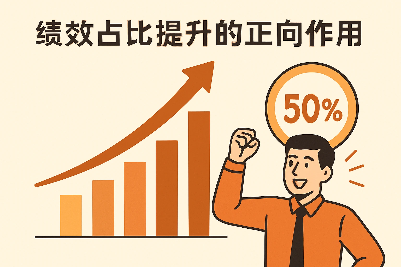 绩效占比提升的正向作用