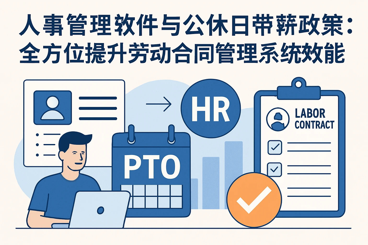 人事管理软件与公休日带薪政策：全方位提升劳动合同管理系统效能