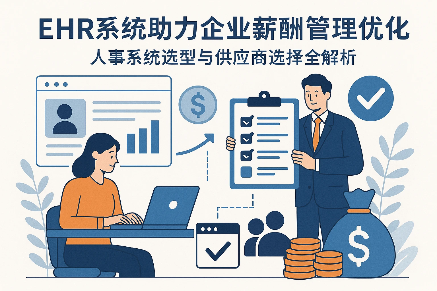 EHR系统助力企业薪酬管理优化：人事系统选型与供应商选择全解析